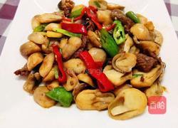 草菇牛肉的做法图解8