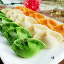 宝宝三色饺子的做法[图]