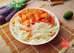 西红柿冬瓜鸡蛋盖浇刀削面的做法图解12