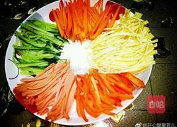 五彩大拉皮的做法图解4