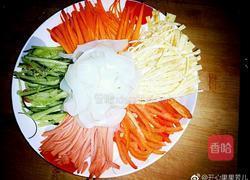 五彩大拉皮的做法图解5