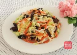 清沙包菜丝的做法图解1