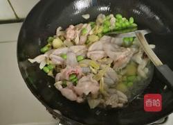 青毛豆炒田鸡的做法图解10