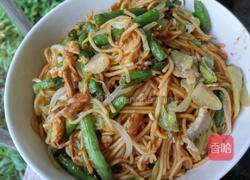 豆角炒面的做法图解6