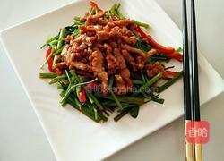 炒水芹肉丝的做法图解7