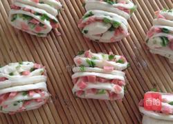 葱香火腿花卷的做法图解17