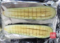 鸳鸯烤茄子的做法图解5