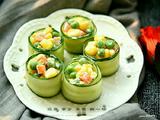 黄瓜蔬菜沙拉卷的做法[图]