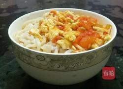 番茄鸡蛋打卤面的做法图解4