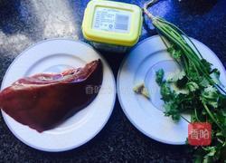 麻油猪肝汤的做法图解1