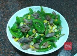 小乌贼干炒青椒的做法图解5