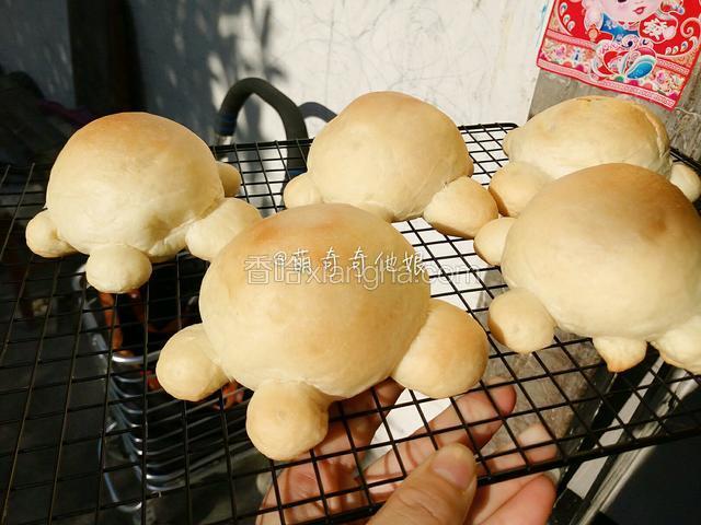 出炉后移至烤网冷却。