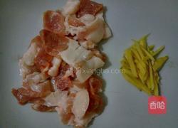 竹笋炒肉的做法图解2