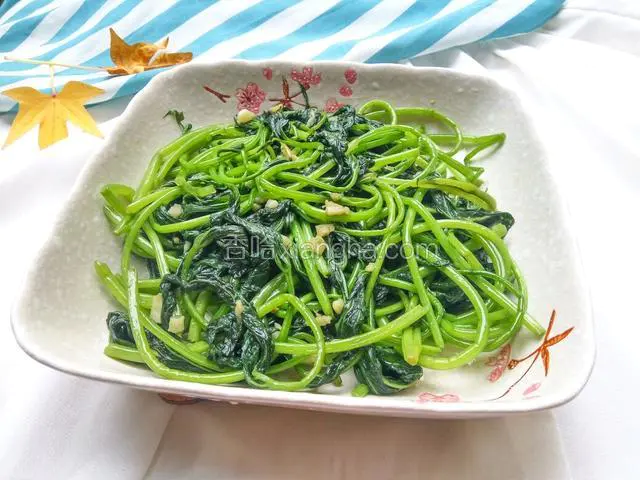 蒜蓉红薯叶