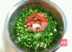 香葱猪肉馅的做法图解4