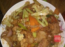 回锅猪后腿肉的做法图解11