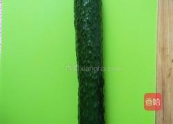 油泼黄瓜片的做法图解1