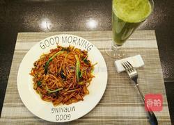 培根炒面的做法图解11