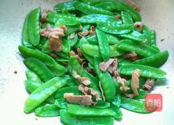 荷兰豆炒牛肉的做法图解6