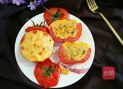 西红柿米饭盅的做法图解9