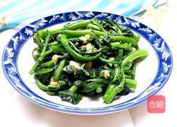 蒜蓉菜心的做法图解7