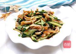 黄瓜拌猪耳朵的做法图解4