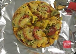 水果披萨（酸酸的，维C满满的哟）的做法图解7