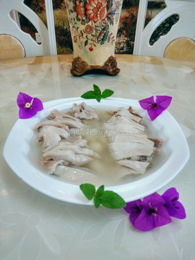 苦藠炖猪肚