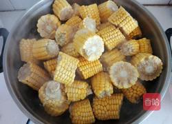 玉米炖排骨的做法图解4