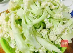 素炒花菜的做法图解2