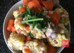 香玉米萝卜排骨汤的做法图解5