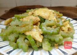 苦瓜炒蛋的做法图解11