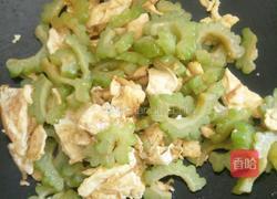 苦瓜炒蛋的做法图解9