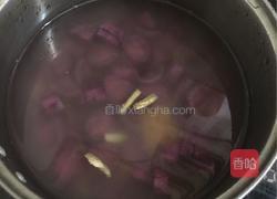 紫薯小米粥的做法图解4