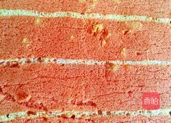 红丝绒条纹蛋糕卷的做法图解16