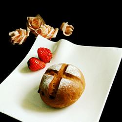 巧克力黑眼豆豆软面包的做法[图]
