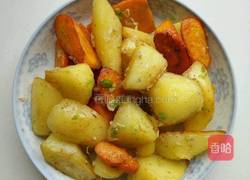 香煎土豆胡萝卜的做法图解7