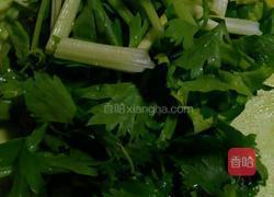 香芹豆泡肉丝的做法图解2