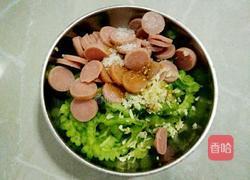 火腿拌苦瓜的做法图解7