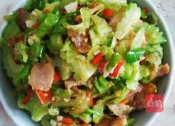 苦瓜肉片的做法图解5