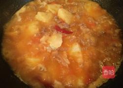 土豆炖牛肉柿子的做法图解4