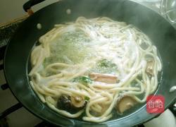手搓香菇蛋蛋面的做法图解7