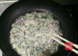 苋菜煎饼的做法图解3