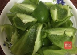 青椒炒肉卷的做法图解2