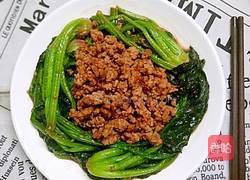 肉末菠菜的做法图解12