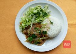 五花肉烤肉盖饭的做法图解5