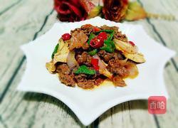 黑椒牛肉炒香干的做法图解11