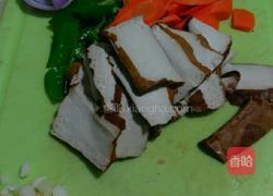 黑椒牛肉炒香干的做法图解4