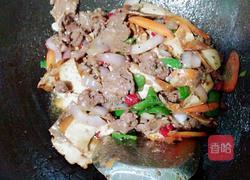 黑椒牛肉炒香干的做法图解10