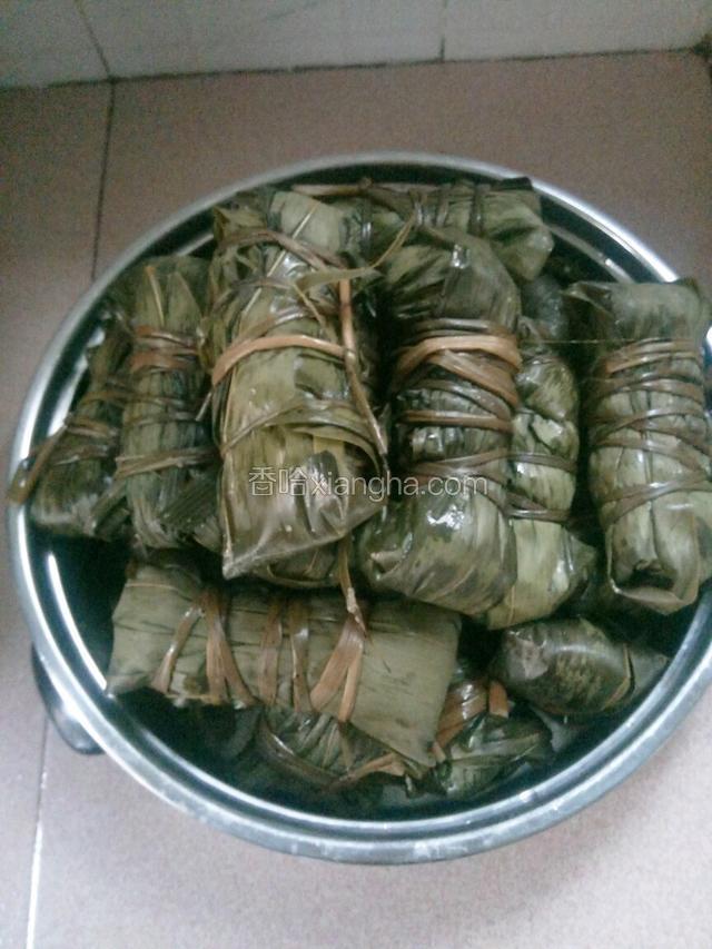 煮好的粽子，满屋飘香了。